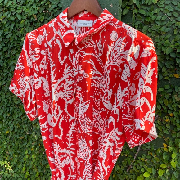 Fabienne Chapot Boyfriend Shirt Dress Size 6 (Eu 38) - Picture 8 of 13